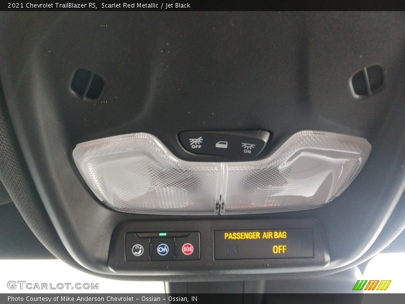 Scarlet Red Metallic / Jet Black 2021 Chevrolet TrailBlazer RS