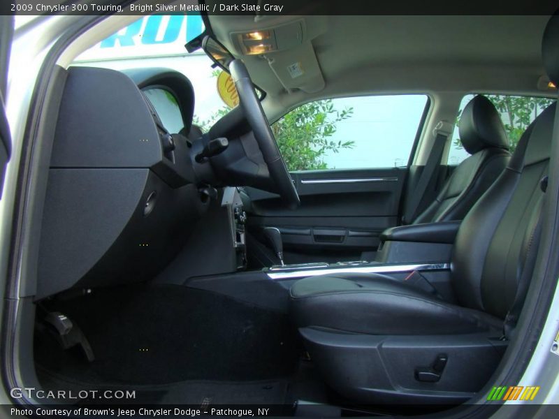 Bright Silver Metallic / Dark Slate Gray 2009 Chrysler 300 Touring