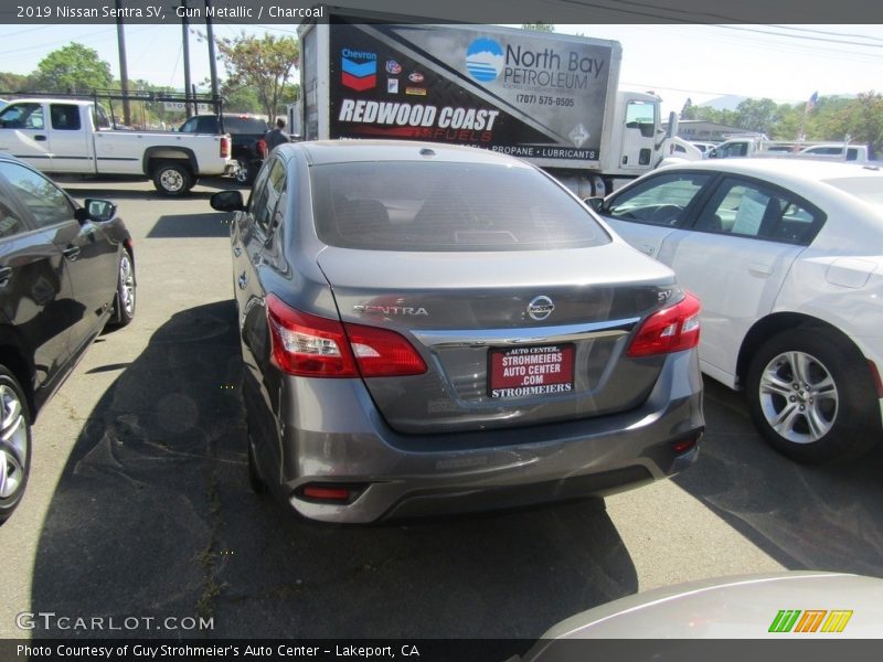 Gun Metallic / Charcoal 2019 Nissan Sentra SV