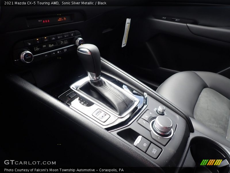 Sonic Silver Metallic / Black 2021 Mazda CX-5 Touring AWD