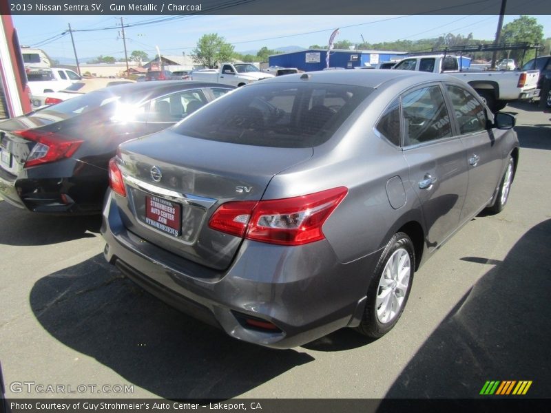 Gun Metallic / Charcoal 2019 Nissan Sentra SV