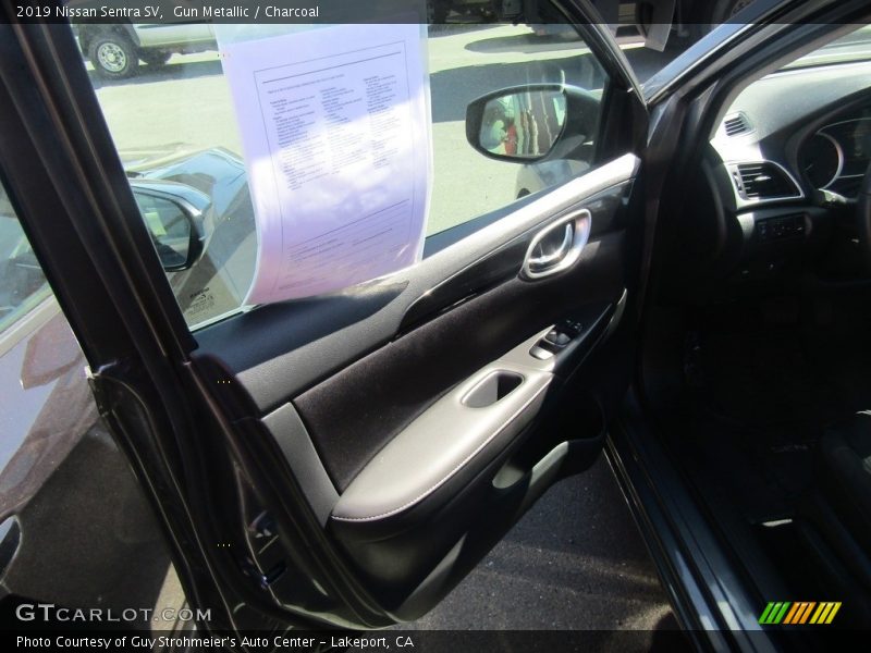 Gun Metallic / Charcoal 2019 Nissan Sentra SV