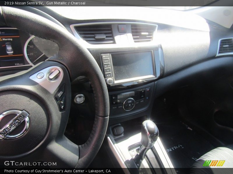 Gun Metallic / Charcoal 2019 Nissan Sentra SV