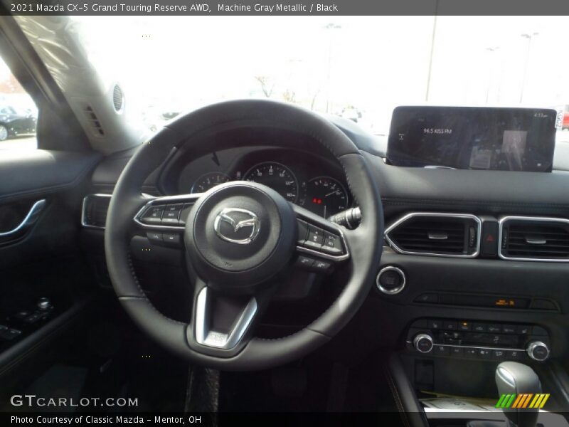 Machine Gray Metallic / Black 2021 Mazda CX-5 Grand Touring Reserve AWD