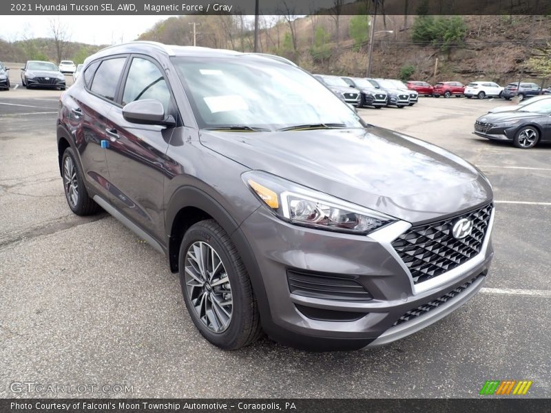 Magnetic Force / Gray 2021 Hyundai Tucson SEL AWD
