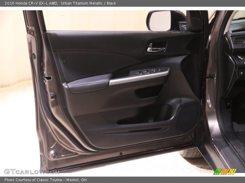 Urban Titanium Metallic / Black 2016 Honda CR-V EX-L AWD