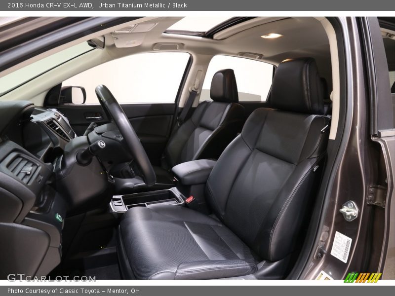 Front Seat of 2016 CR-V EX-L AWD