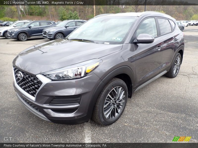 Magnetic Force / Gray 2021 Hyundai Tucson SEL AWD