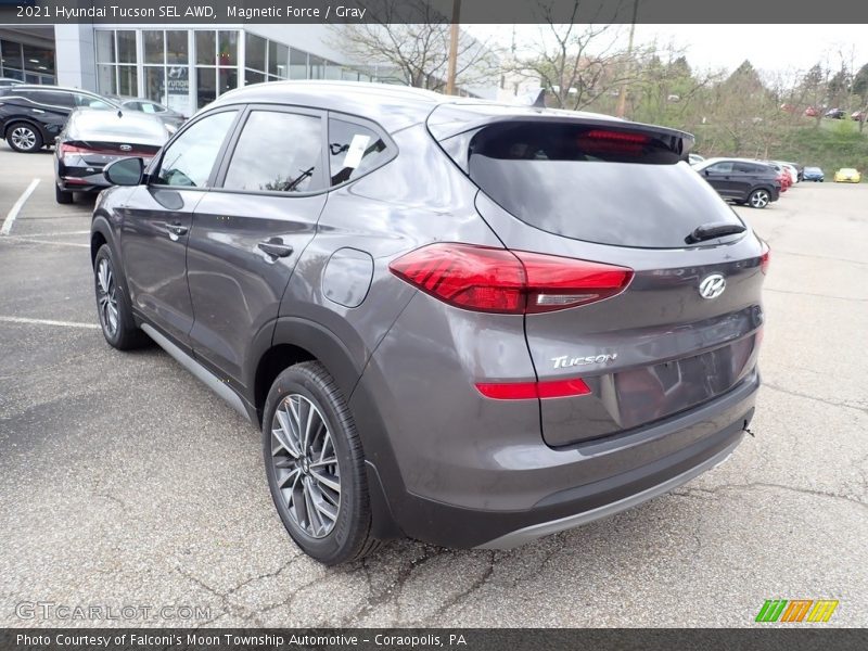 Magnetic Force / Gray 2021 Hyundai Tucson SEL AWD