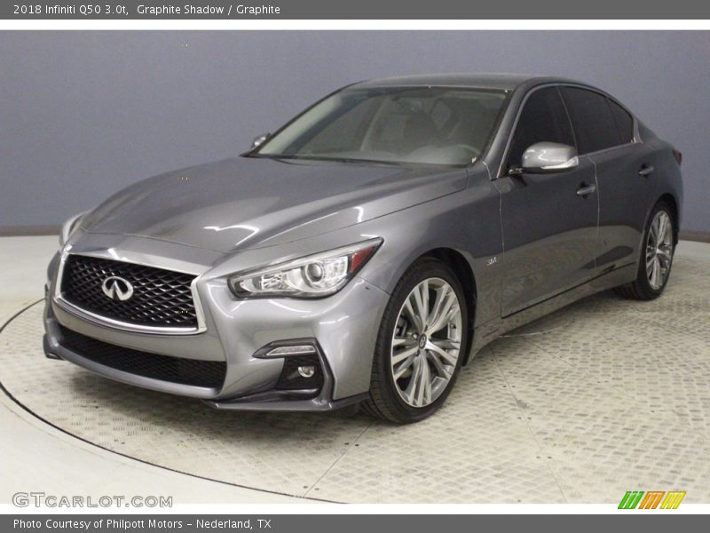 Graphite Shadow / Graphite 2018 Infiniti Q50 3.0t
