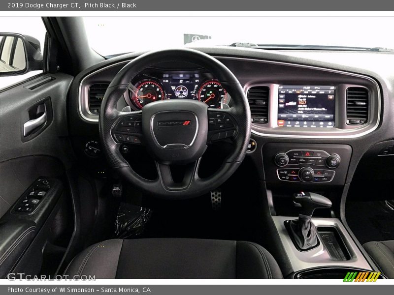 Pitch Black / Black 2019 Dodge Charger GT