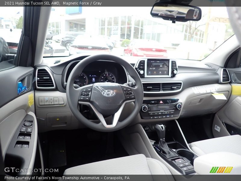 Magnetic Force / Gray 2021 Hyundai Tucson SEL AWD