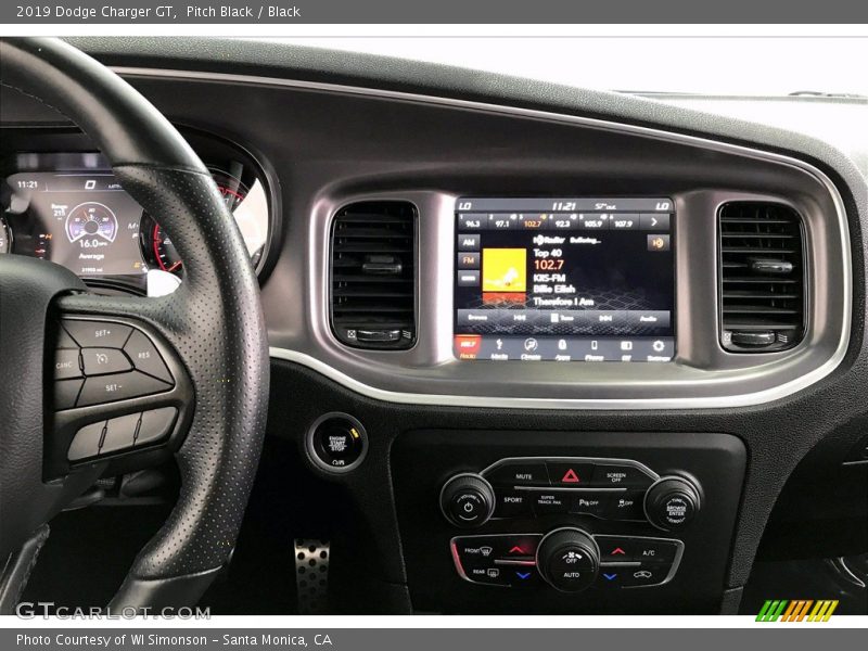 Pitch Black / Black 2019 Dodge Charger GT
