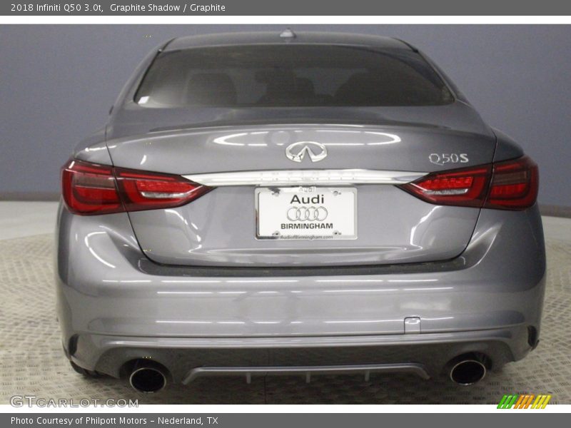 Graphite Shadow / Graphite 2018 Infiniti Q50 3.0t