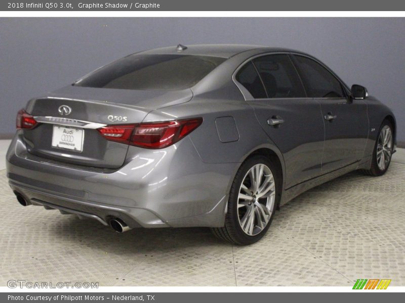 Graphite Shadow / Graphite 2018 Infiniti Q50 3.0t