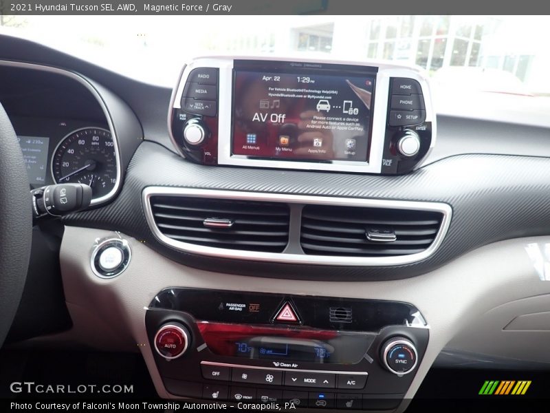 Magnetic Force / Gray 2021 Hyundai Tucson SEL AWD
