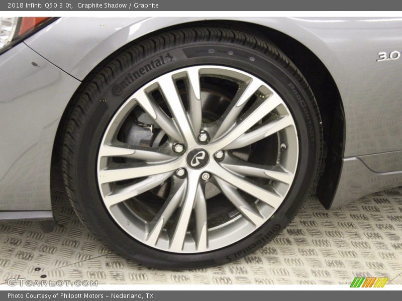 Graphite Shadow / Graphite 2018 Infiniti Q50 3.0t