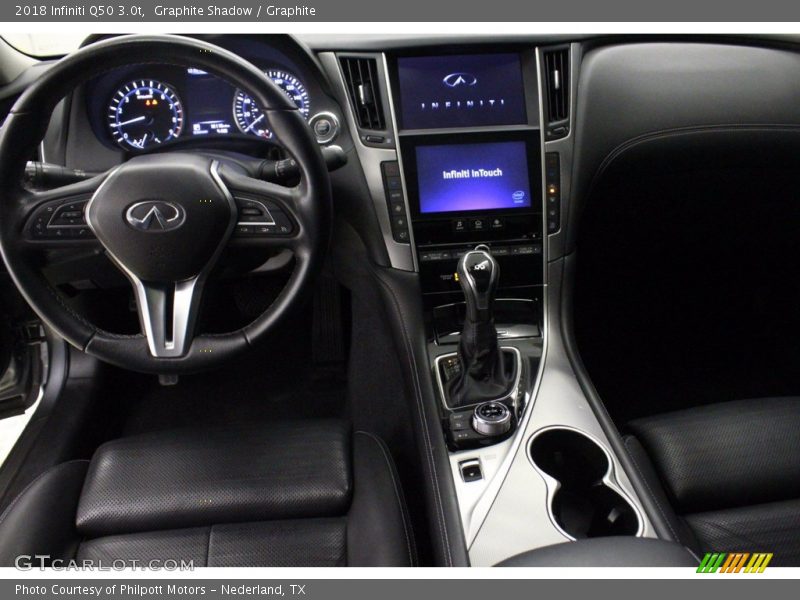 Graphite Shadow / Graphite 2018 Infiniti Q50 3.0t