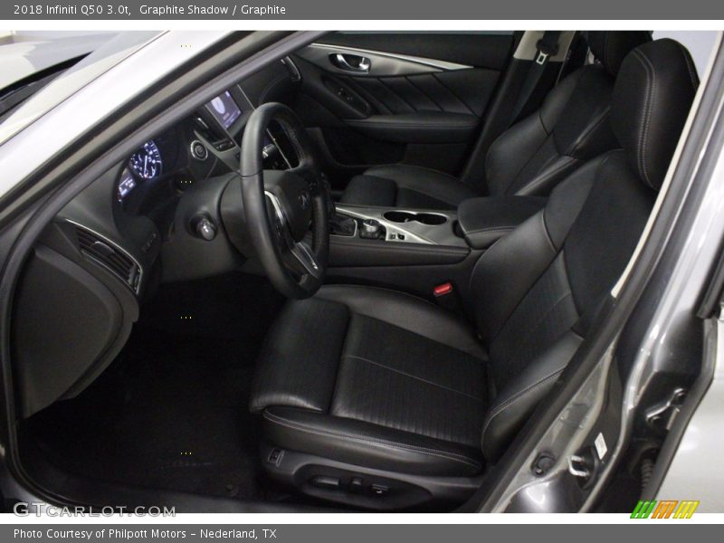 Graphite Shadow / Graphite 2018 Infiniti Q50 3.0t