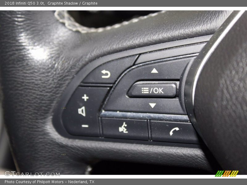 Graphite Shadow / Graphite 2018 Infiniti Q50 3.0t