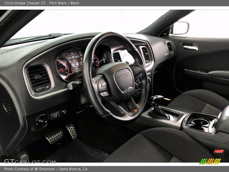 Pitch Black / Black 2019 Dodge Charger GT
