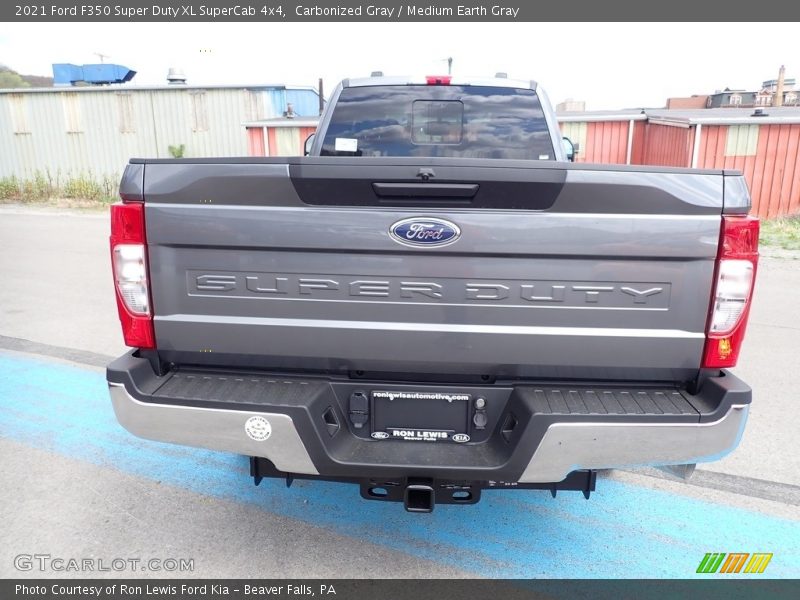 Carbonized Gray / Medium Earth Gray 2021 Ford F350 Super Duty XL SuperCab 4x4