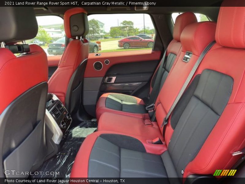Rear Seat of 2021 Range Rover Sport HST