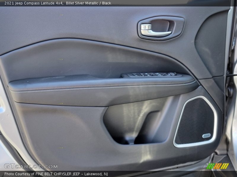 Billet Silver Metallic / Black 2021 Jeep Compass Latitude 4x4