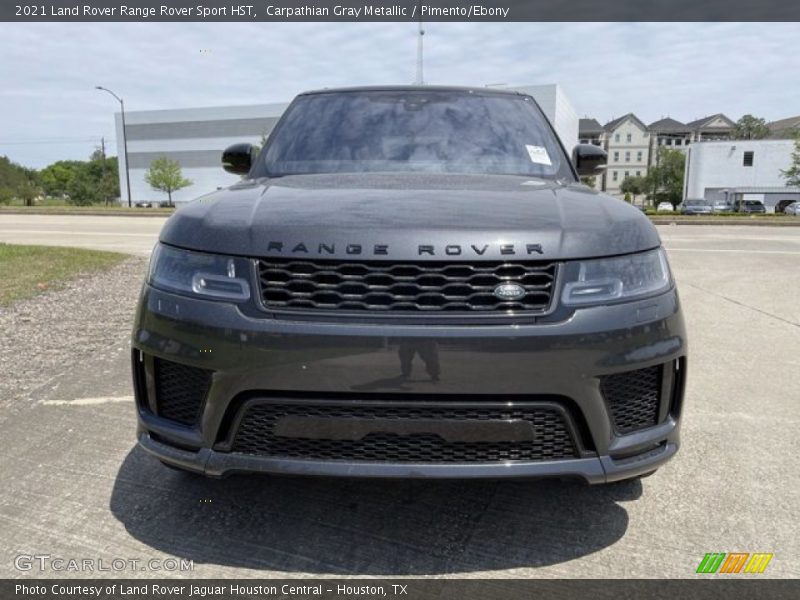 Carpathian Gray Metallic / Pimento/Ebony 2021 Land Rover Range Rover Sport HST