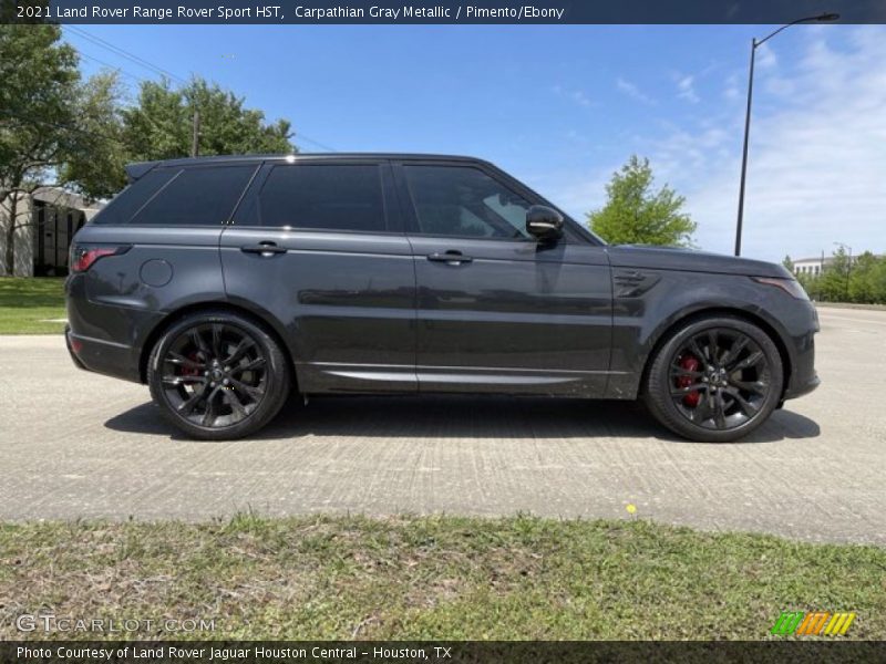 Carpathian Gray Metallic / Pimento/Ebony 2021 Land Rover Range Rover Sport HST