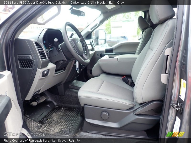 Carbonized Gray / Medium Earth Gray 2021 Ford F350 Super Duty XL SuperCab 4x4