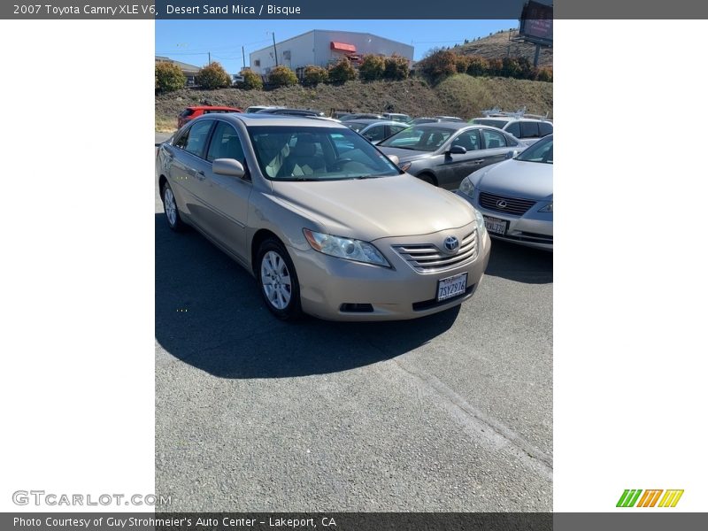Desert Sand Mica / Bisque 2007 Toyota Camry XLE V6