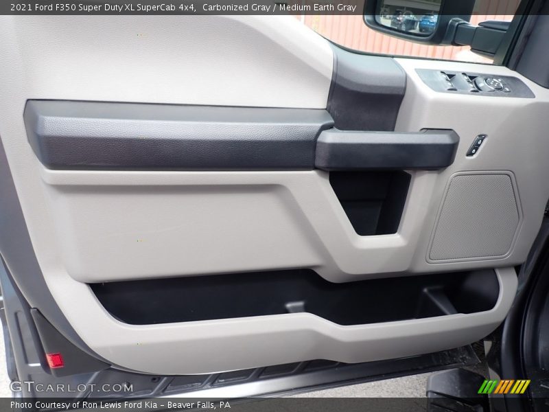 Carbonized Gray / Medium Earth Gray 2021 Ford F350 Super Duty XL SuperCab 4x4