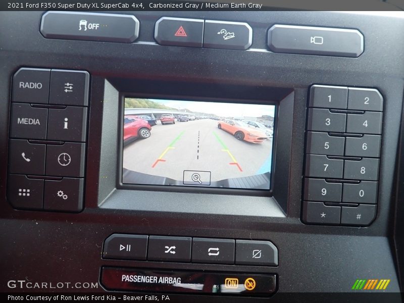 Carbonized Gray / Medium Earth Gray 2021 Ford F350 Super Duty XL SuperCab 4x4