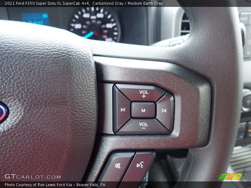 Carbonized Gray / Medium Earth Gray 2021 Ford F350 Super Duty XL SuperCab 4x4