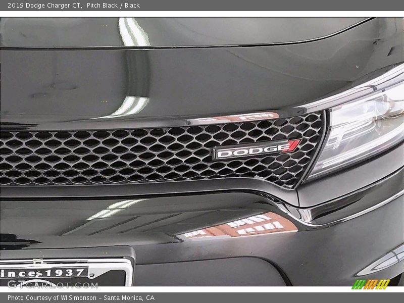 Pitch Black / Black 2019 Dodge Charger GT