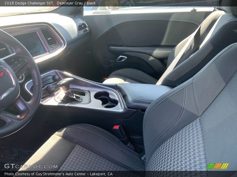 Destroyer Gray / Black 2018 Dodge Challenger SXT