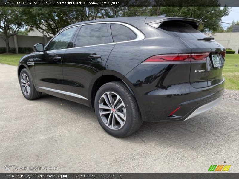 Santorini Black / Ebony/Light Oyster 2021 Jaguar F-PACE P250 S