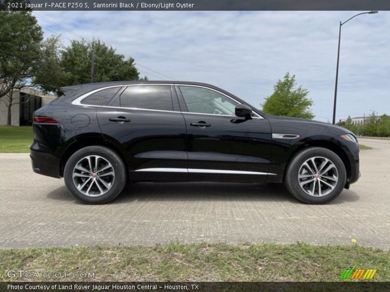 Santorini Black / Ebony/Light Oyster 2021 Jaguar F-PACE P250 S