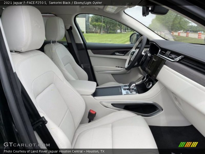  2021 F-PACE P250 S Ebony/Light Oyster Interior