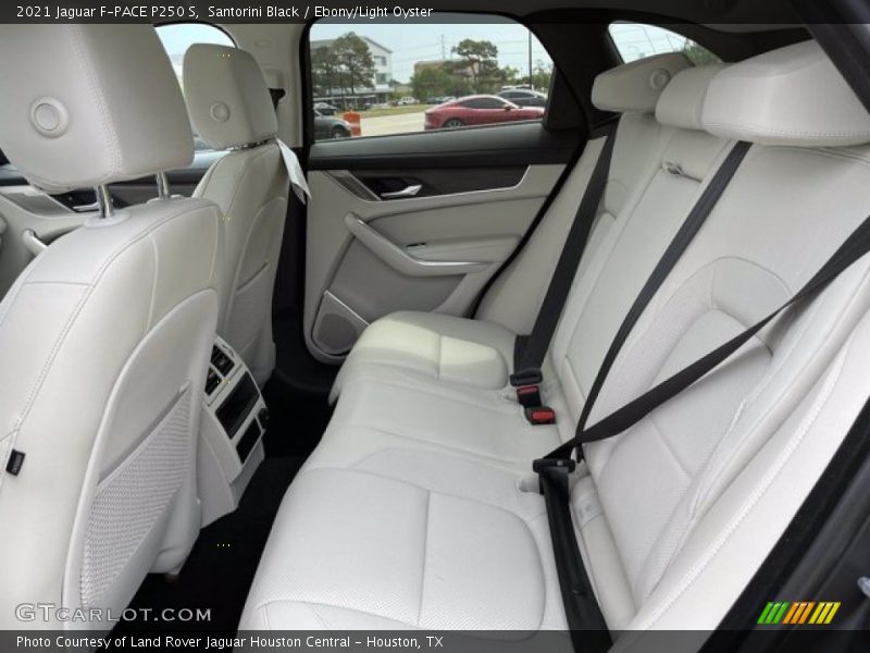 Rear Seat of 2021 F-PACE P250 S