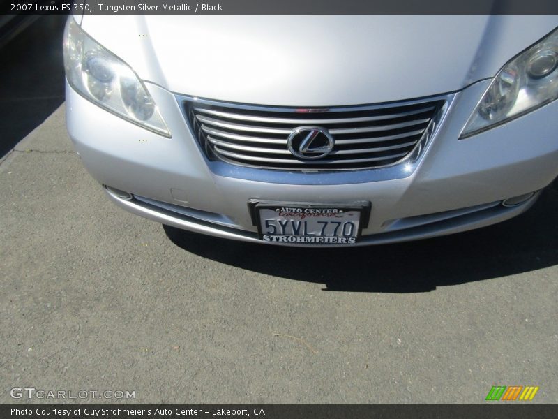 Tungsten Silver Metallic / Black 2007 Lexus ES 350