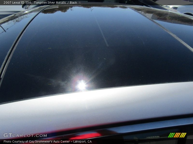 Tungsten Silver Metallic / Black 2007 Lexus ES 350