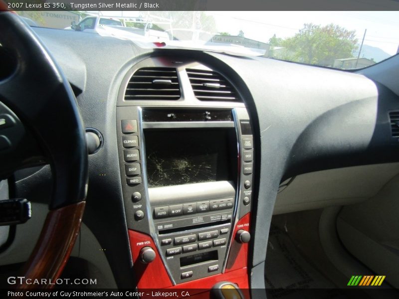 Tungsten Silver Metallic / Black 2007 Lexus ES 350