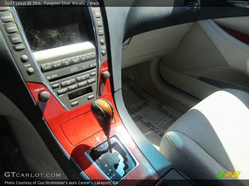 Tungsten Silver Metallic / Black 2007 Lexus ES 350