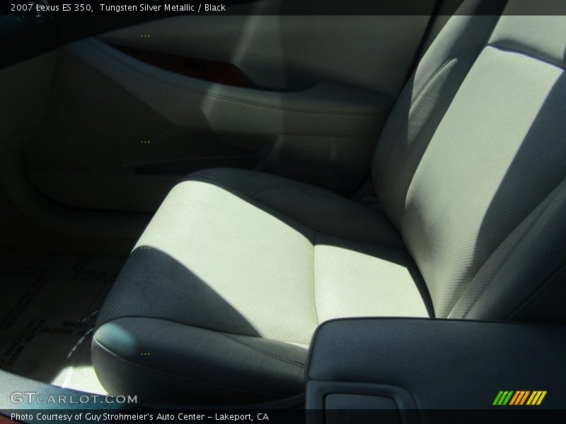 Tungsten Silver Metallic / Black 2007 Lexus ES 350