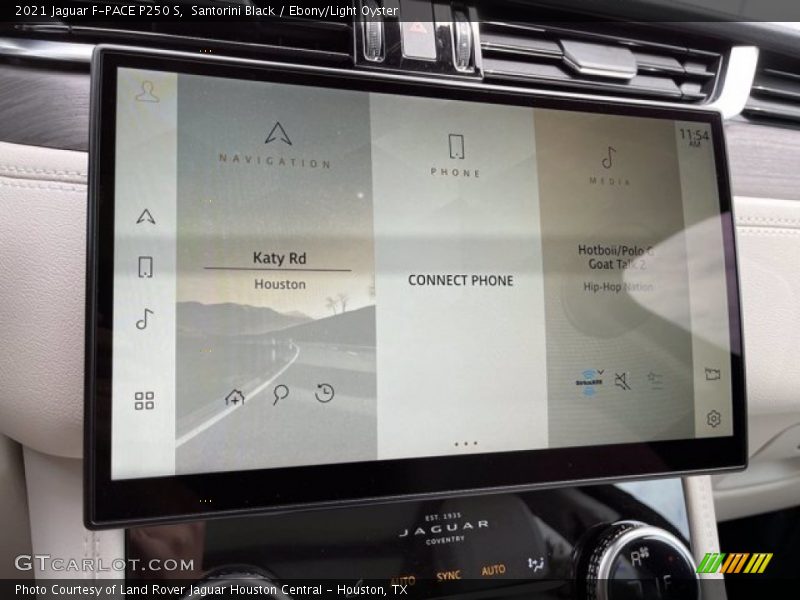 Santorini Black / Ebony/Light Oyster 2021 Jaguar F-PACE P250 S