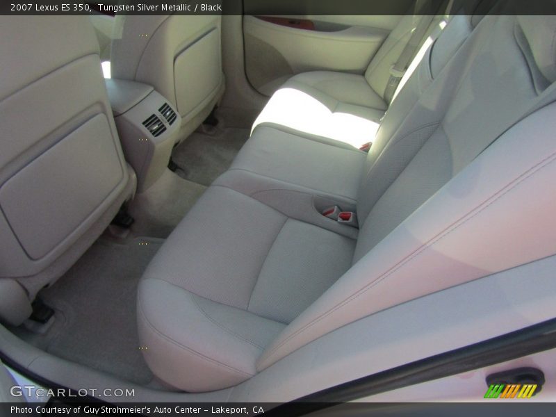 Tungsten Silver Metallic / Black 2007 Lexus ES 350