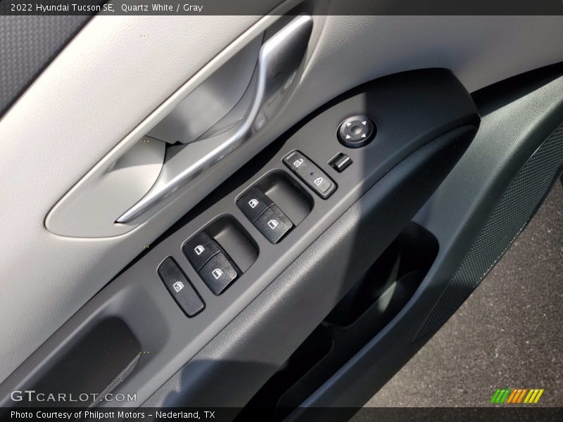 Quartz White / Gray 2022 Hyundai Tucson SE