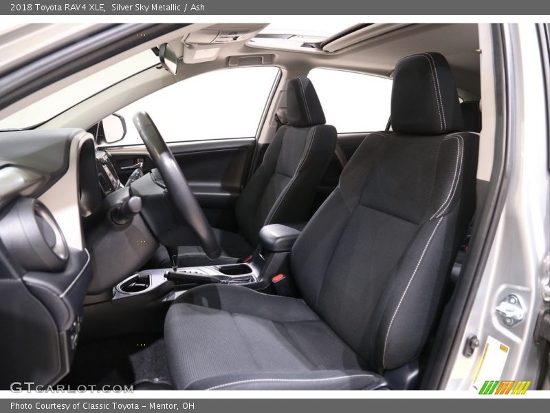 Silver Sky Metallic / Ash 2018 Toyota RAV4 XLE